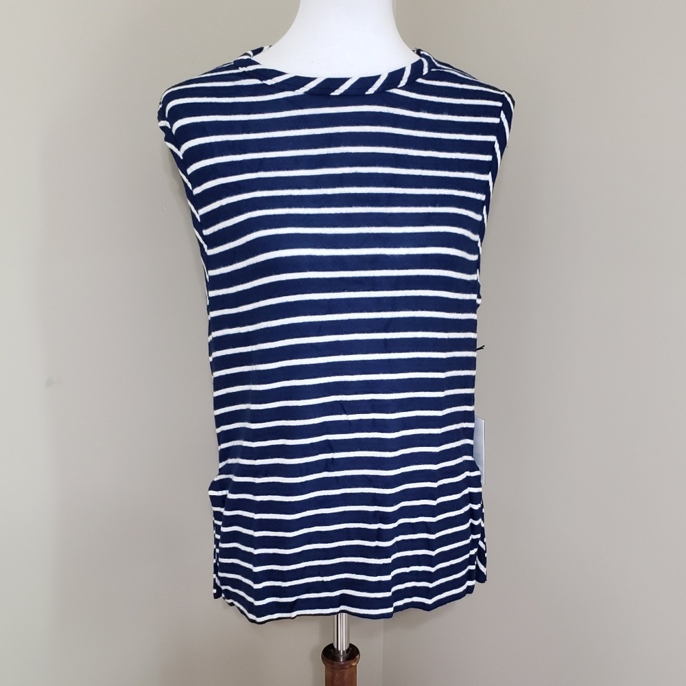 Soft striped tank